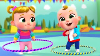 The Hula Hoop Song | Kids Cartoons and Nursery Rhymes