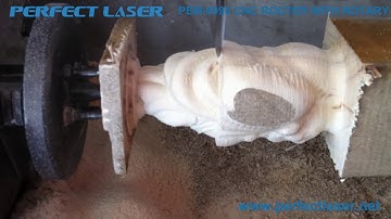 PEM 6090 CNC ROUTER WITH ROTARY .print on 3D material