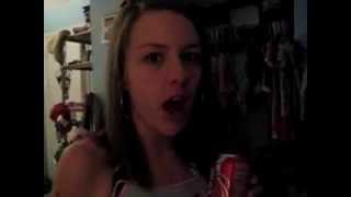 Girl Burp With Coke