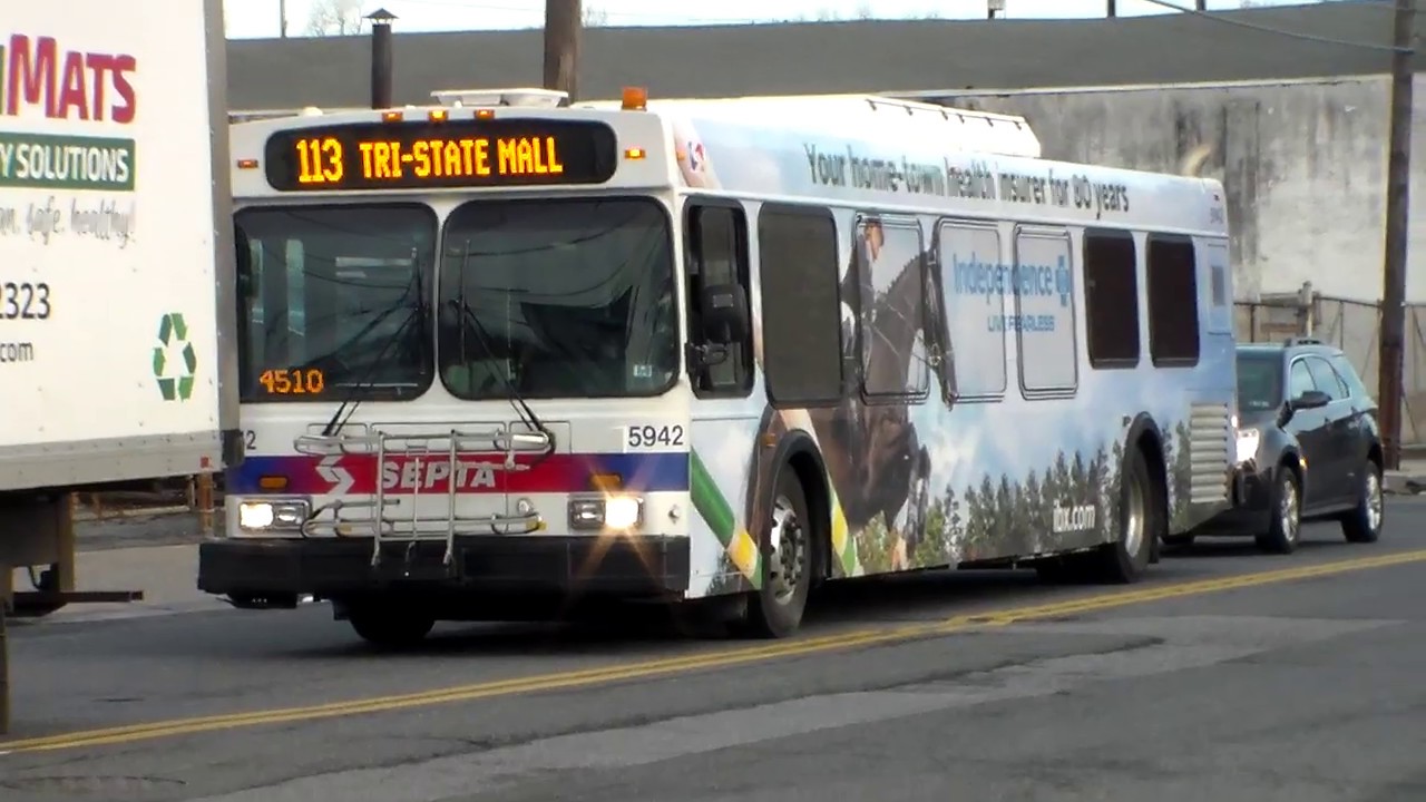 SEPTA BUS NEW FLYER D40LF 5942 ON ROUTE 113 PT2 YouTube septa-bus-new-flyer-d40lf-5942-on-route-113-pt2-youtube
