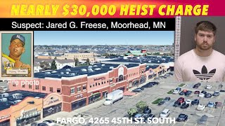 Charged With Nearly $30,000 Heist At Fargo Sports Cards Shop