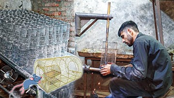 How to Make Metal Rat/Cage Trap in Factories