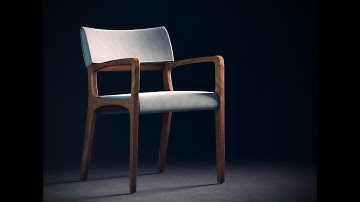 Modeling and Unwrapping Furniture 3ds Max - Time Lapse