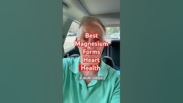Best Magnesium Forms for Heart Health‼️📌