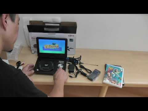 Video: Portable DVD Players: Digital TV Tuner And USB Models, Setup And Operation