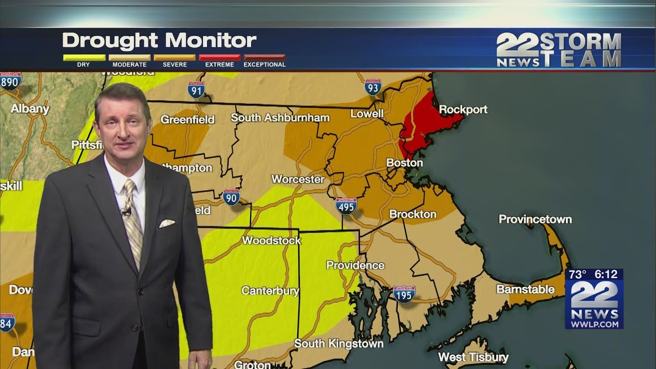 View latest rainfall amounts as Massachusetts drought continues - YouTube