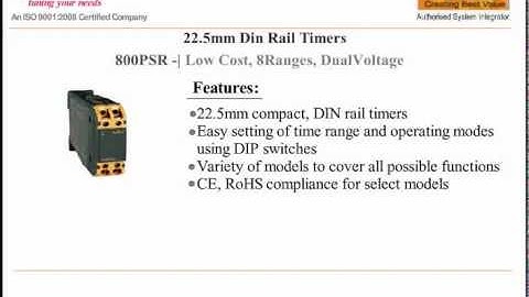 SELEC TIMER 800PSR TIMER