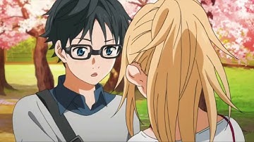 your lie in april edit | somewhere only we know