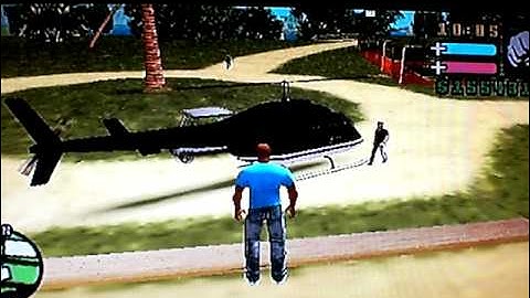 Grand Theft Auto Vice City Stories (GTA VCS, PSP - Cheatdevice) - Helicopter Mod 2