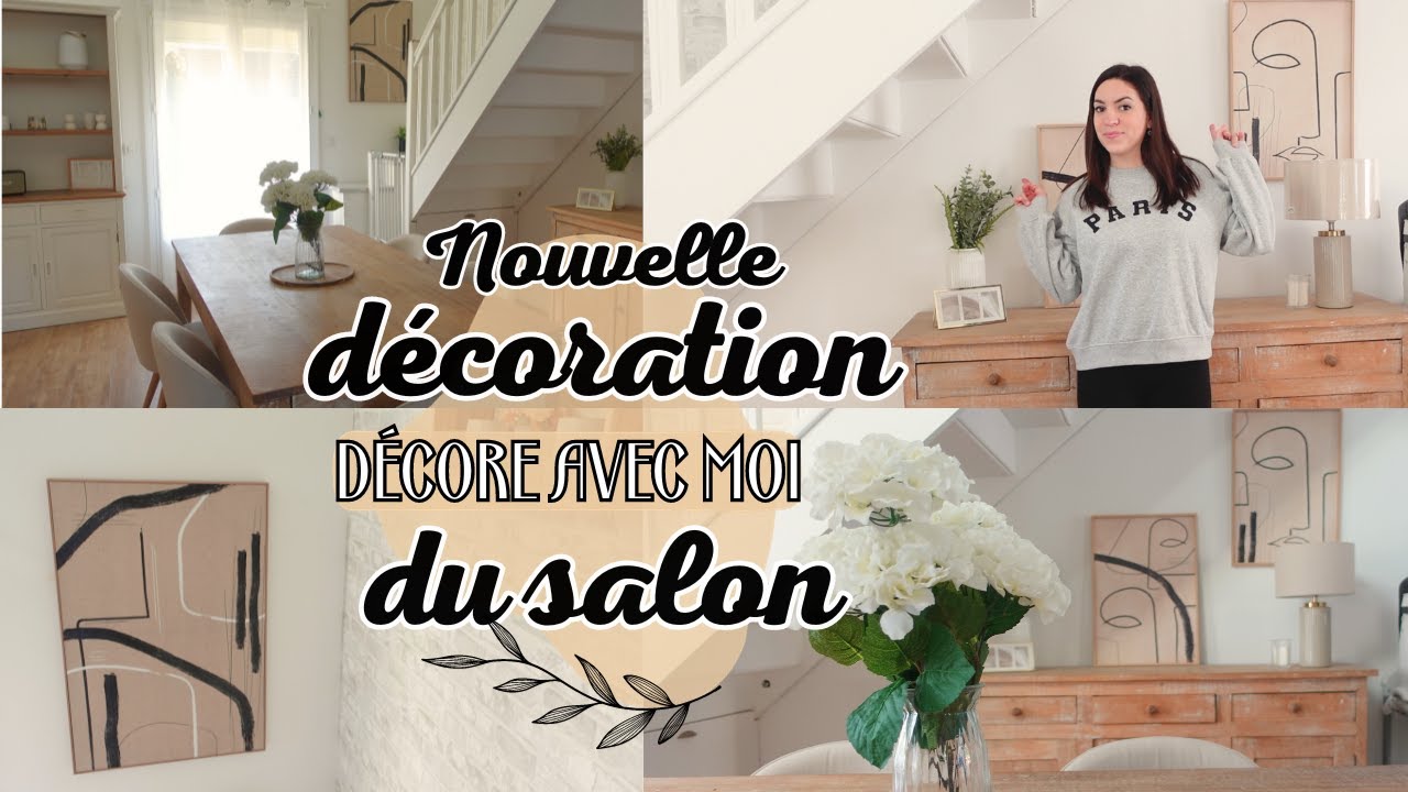 NOUVELLE DÉCO SALON COSY • ON DÉCORE ENSEMBLE - YouTube