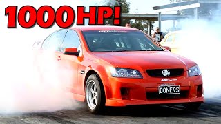 I hit the Dragstrip with 1000HP Onboard! One very fast car!