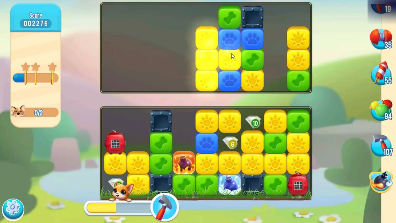 Pet Rescue Saga Level 9639 - NO BOOSTERS | SKILLGAMING ✓ - YouTube