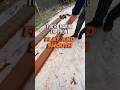 How to finish the front face of Curb