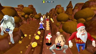 Scary Santa Ice Christmas Run Gameplay (Android, iOS) screenshot 2