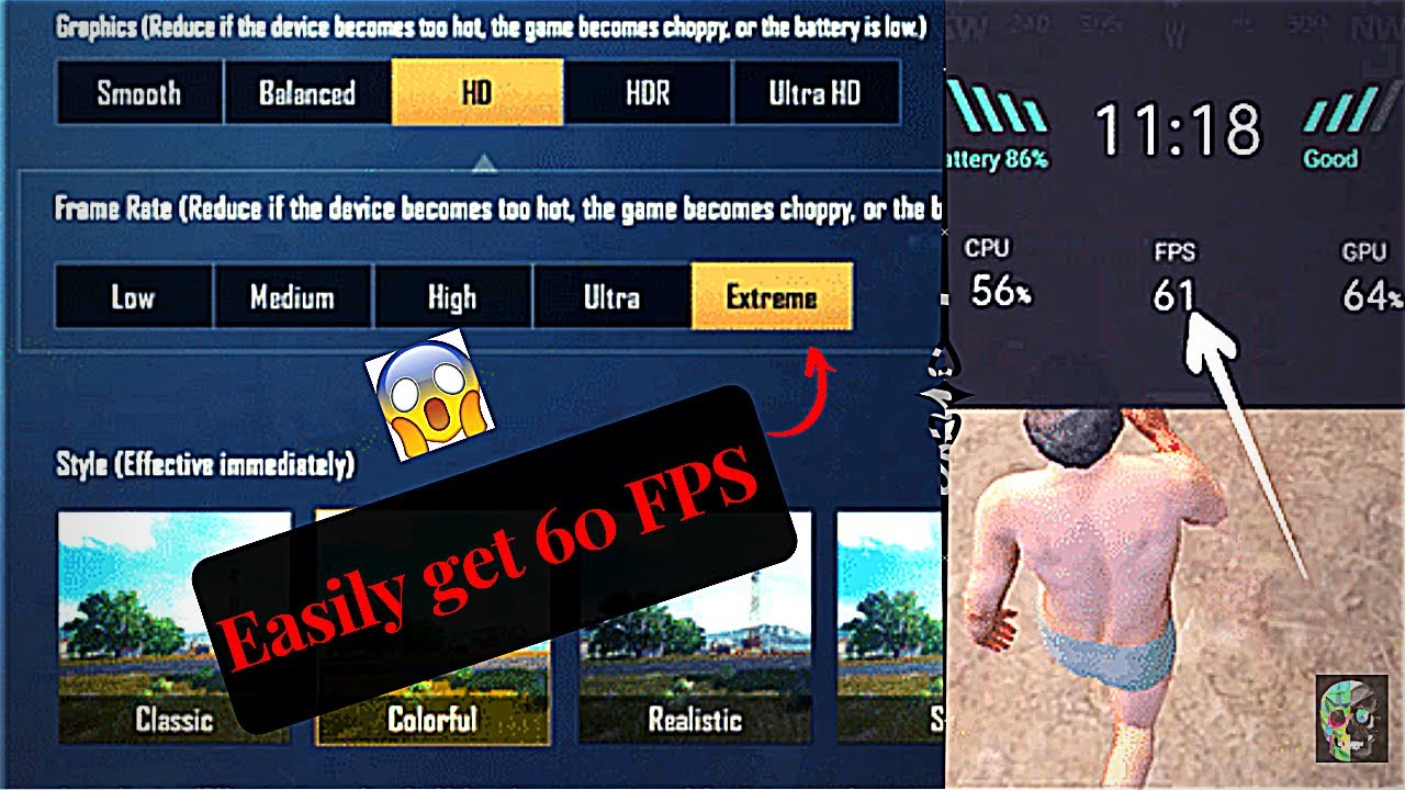 how-to-get-60fps-in-pubg-increase-performance-pubg-mobile