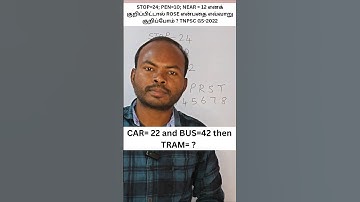 How to solve coding decoding Questions? #tnpscshorts #boxquestions #reasoning #shorts #tnusrb #solve