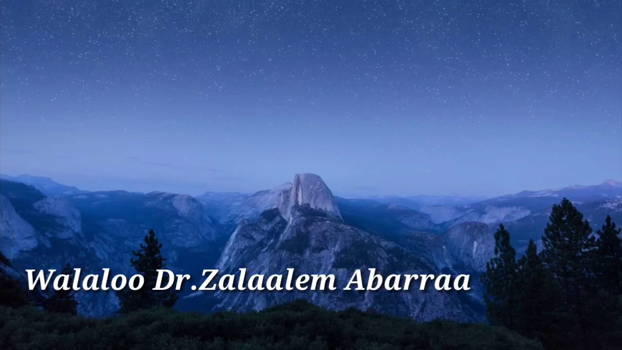 Walaloo Dr Zalaalem Abarraa New Ethiopian Oromo Poem 2020 Asiif Achi Official Vidio Youtube