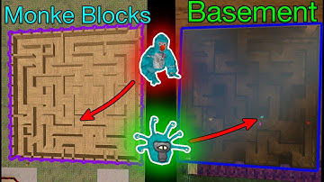 I Recreated the Basement Maze, in Gorilla Tag