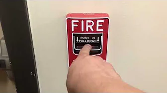 Fire Alarm Test at a Christian College