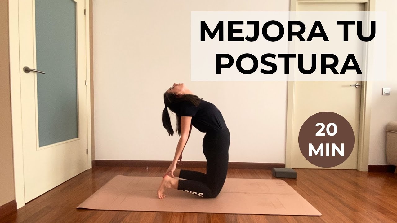 Mejora tu postura corporal en 20 minutos 🌿 | Nat Urda Yoga