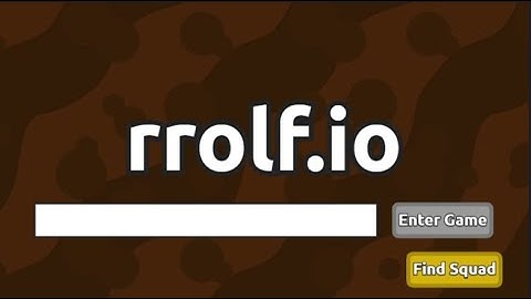 In the Hall of Rrolf.io.