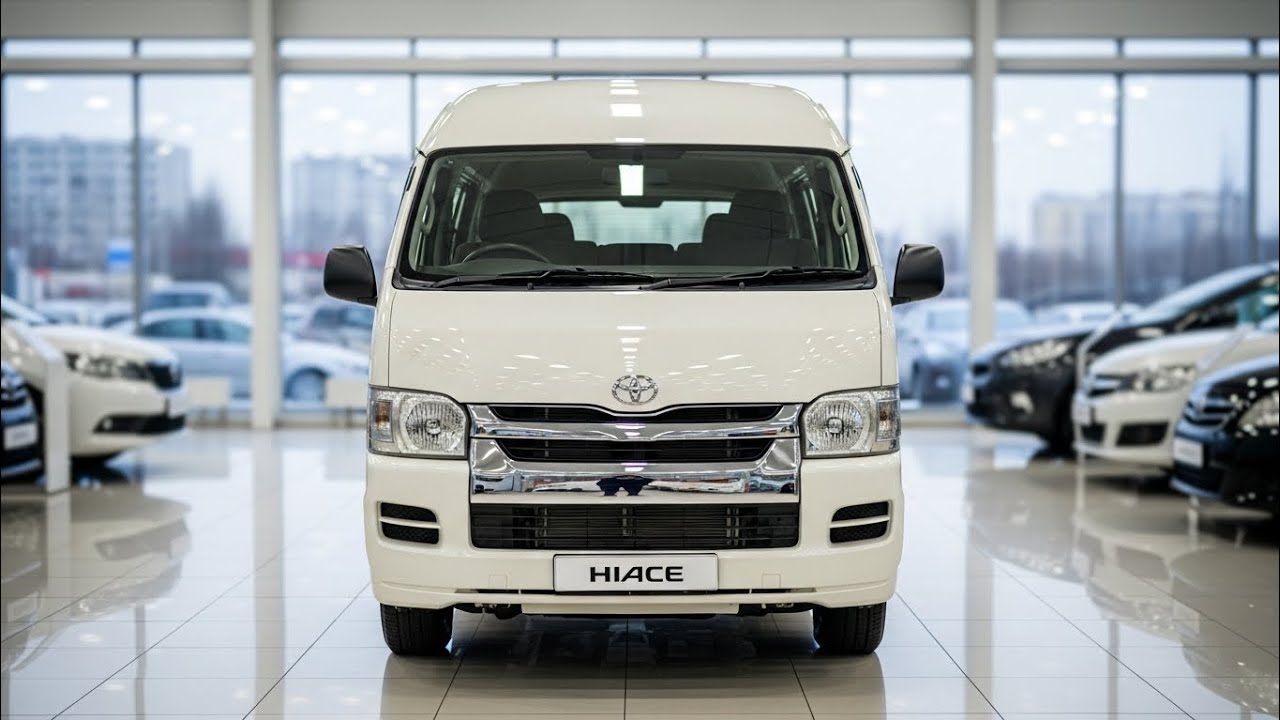 2026 Toyota Hiace 9 Full Review Best Passenger Van