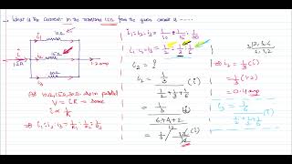 Finding Current in each parallel resistor Current Electricity Problem with Solution