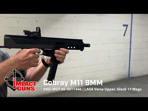 Cobray M11 9MM | LAGE Versa Upper, Glock 17 Mags