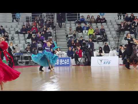 KPDC 전국 댄스스포츠 선수권대회 Amateur Standard 1st 이준혁 양혜정  semiFinal Quickstep