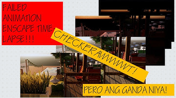 Enscape Time Lapse | Architectural Visualization  |Workflow SketchUP Premiere Pro Enscape