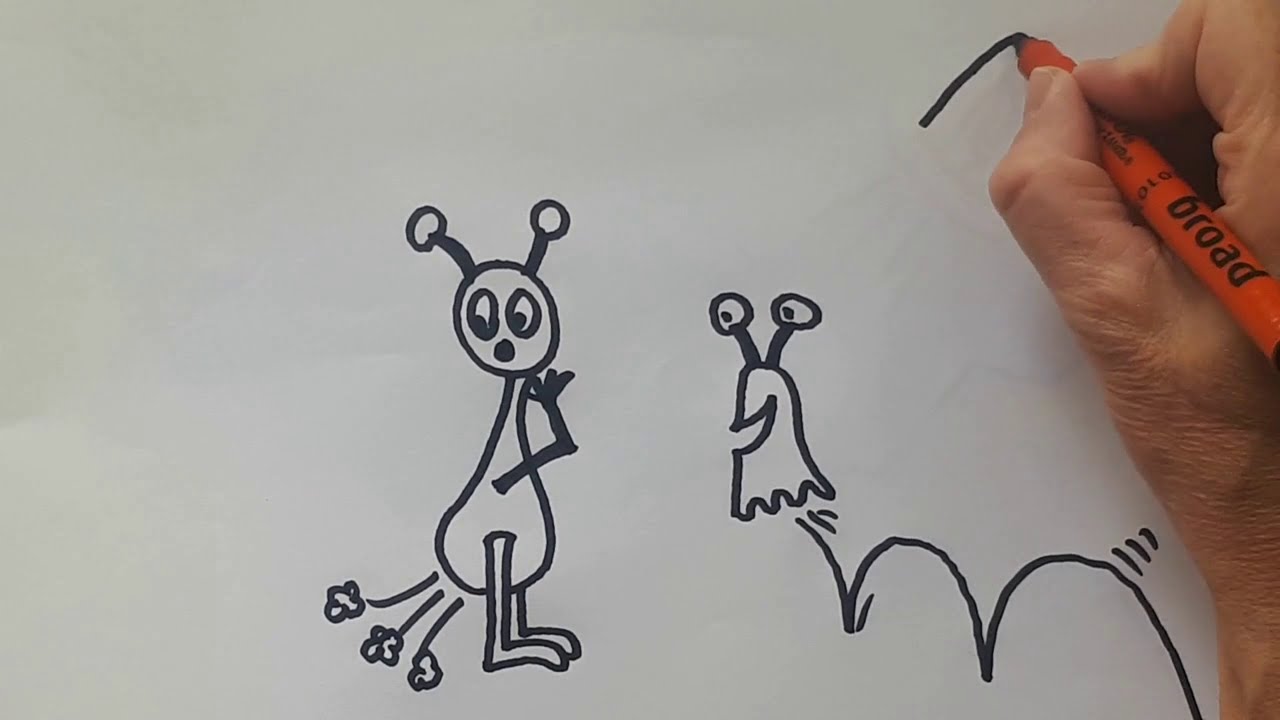 tegn dig glad: Bevægelsesstriber