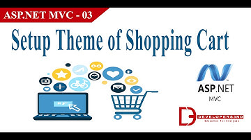 Shopping Cart ASP.NET MVC in Urdu / Hindi | Theme Setup of Shopping Cart in MVC - 03- Developers3nd