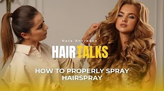 How to Spray Hairspray Like a Pro