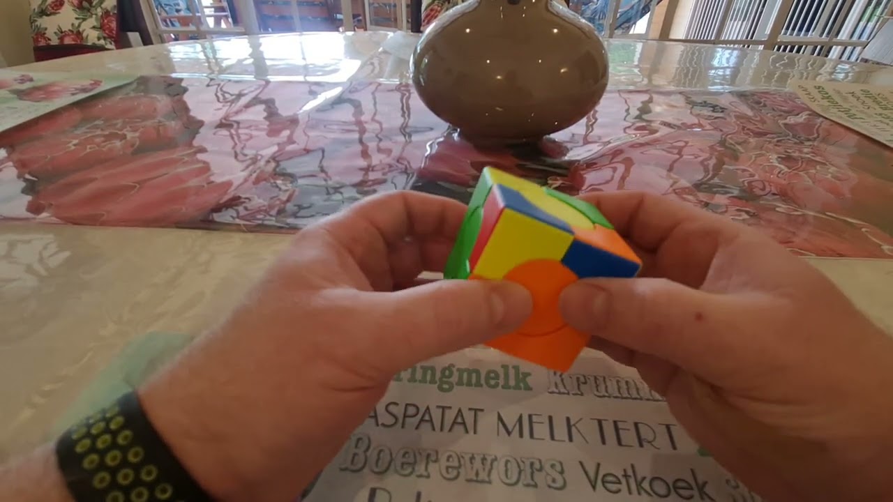 How to solve a TianYuan O2 Cube V3 (corrected)