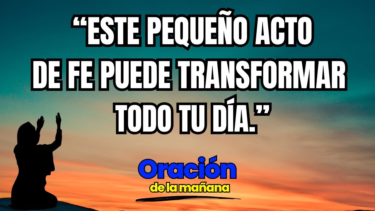Antes de salir de casa, haz esta oración — ¡Dios te va a sorprender ...