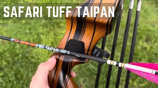 Safari Tuff Taipan Recurve Arrow Setup