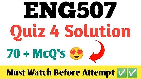Eng 507/quiz 4/2024#quiz 4#final trem preparation 2024/ 💯 correct solution by vu JETZ
