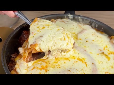 ¡Lasaña de sartén