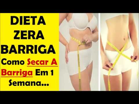 Dieta seca barriga - Como Perder Barriga em 1 semana e emagrecer de vez