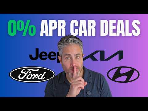Car Manufacturers With Zero Percent Financing