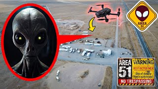 DRONE CATCHES ALIEN AT AREA 51! | YOU WON'T BELIEVE WHAT MY DRONE CAUGHT AT AREA 51