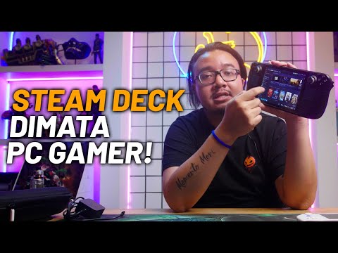 Review STEAM DECK! - PC HANDHELD PALING BAGUS! | Lazy Tech