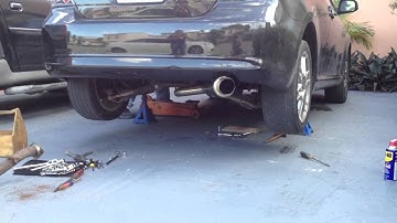 2008 Scion tC Tsudo fireball exhaust (first start)