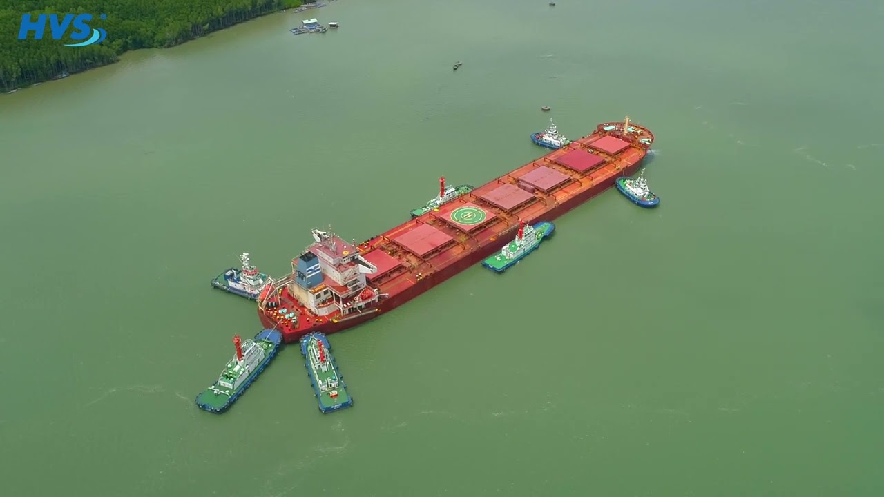 Haivanship Tugboats Rescue MV Pampero After Propeller Entanglement | Towed to BP4 Buoy