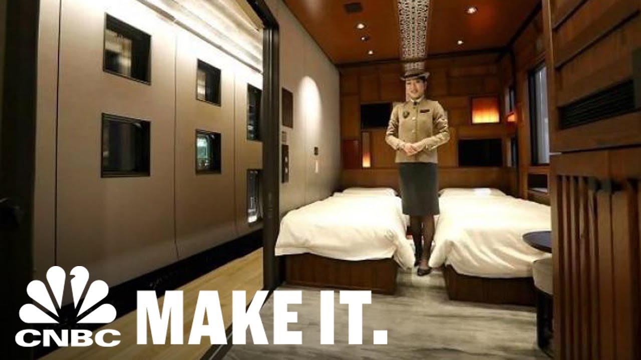 Shiki-Shima Train Suite Is A $12,000-A-Ticket Luxury Ride Through Japan | CNBC Make It.