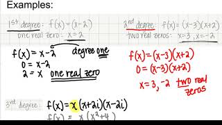 Precalc 1 10 Thms about zeros