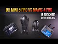 DJI Mini 5 Pro vs Mavic 4 Pro — 15 SHOCKING Differences!