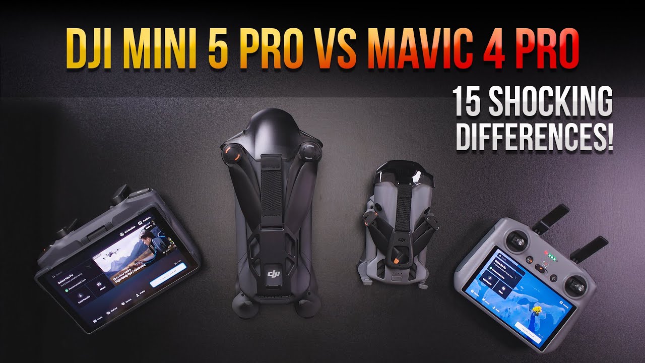 DJI Mini 5 Pro vs Mavic 4 Pro — 15 SHOCKING Differences! - YouTube
