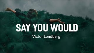 Say You Would | Victor Lundberg | Stardust Music
