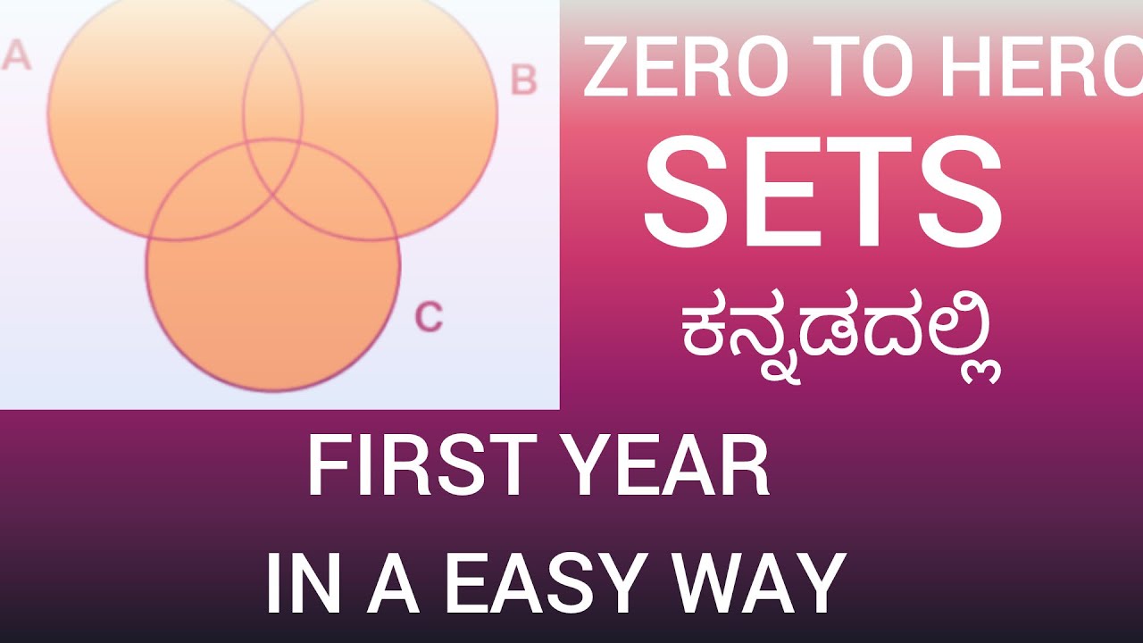 SETS EXERCISE 1.3 IN KANNADA AND ENGLISH